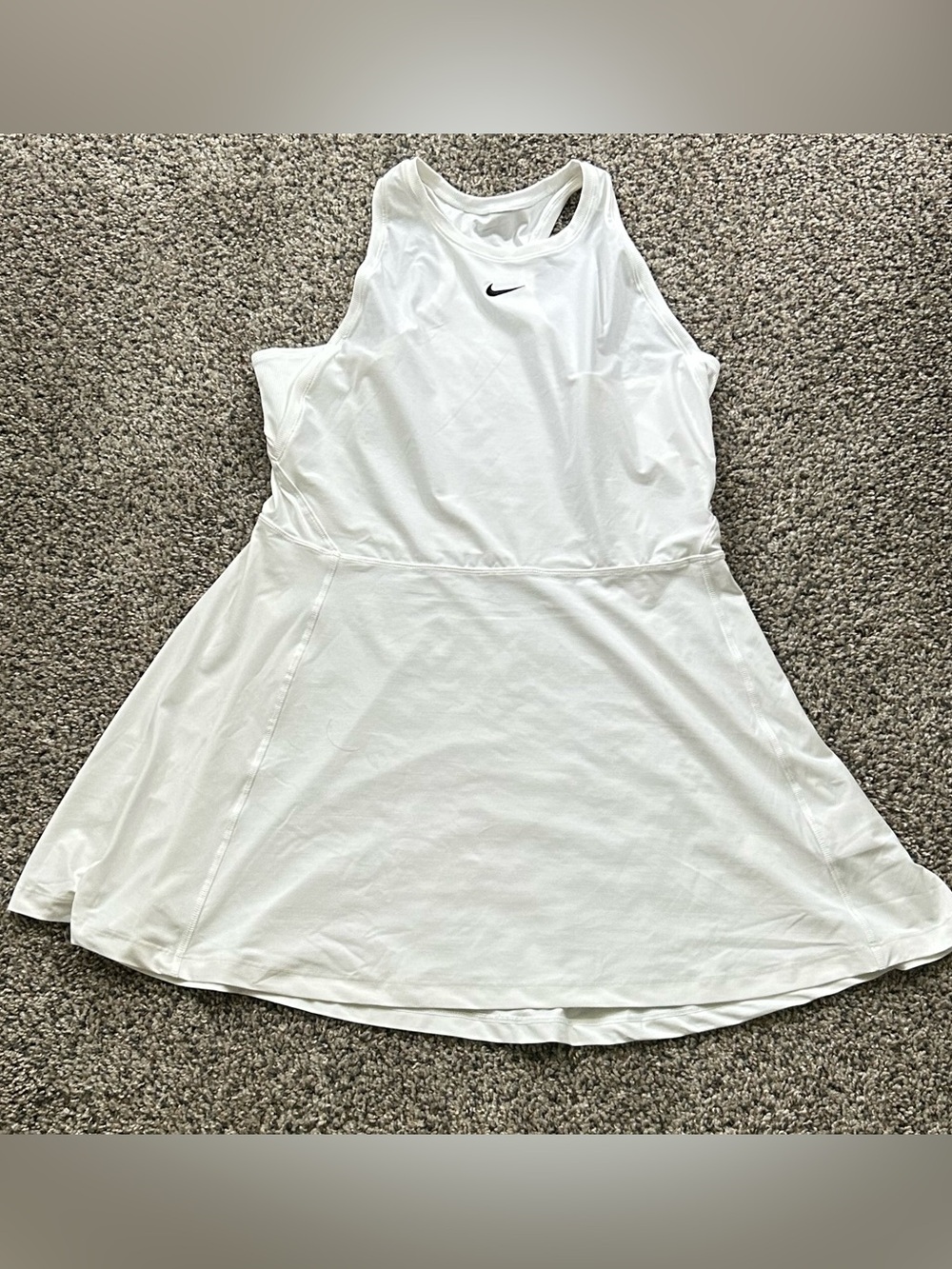 Nike Dri-Fit Women's Victory Tennis Dress Size XL White FQ1780-100